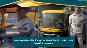 عاجل اليوم.. الداخلية تضبط سائق توك توك تعدى على سيدة بالإسكندرية (فيديو)